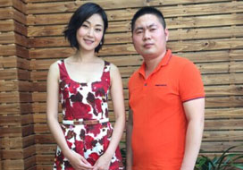 广州豪门国际与明星合影