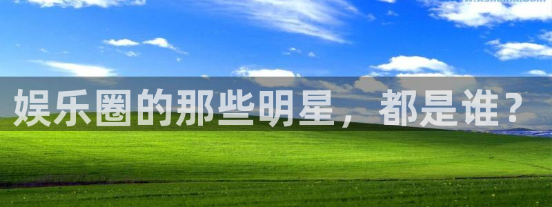 豪门国际app：娱乐圈的那些明星，都是谁？